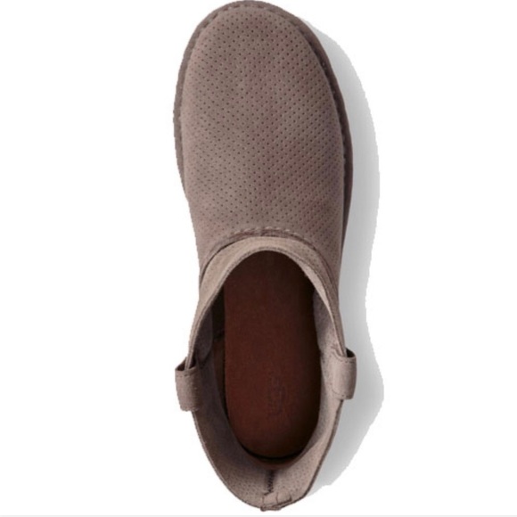 UGG Women's Classic Unlined Mini Perf Boot | Mole | Size: 6 | Like NEW condition - Picture 2 of 5